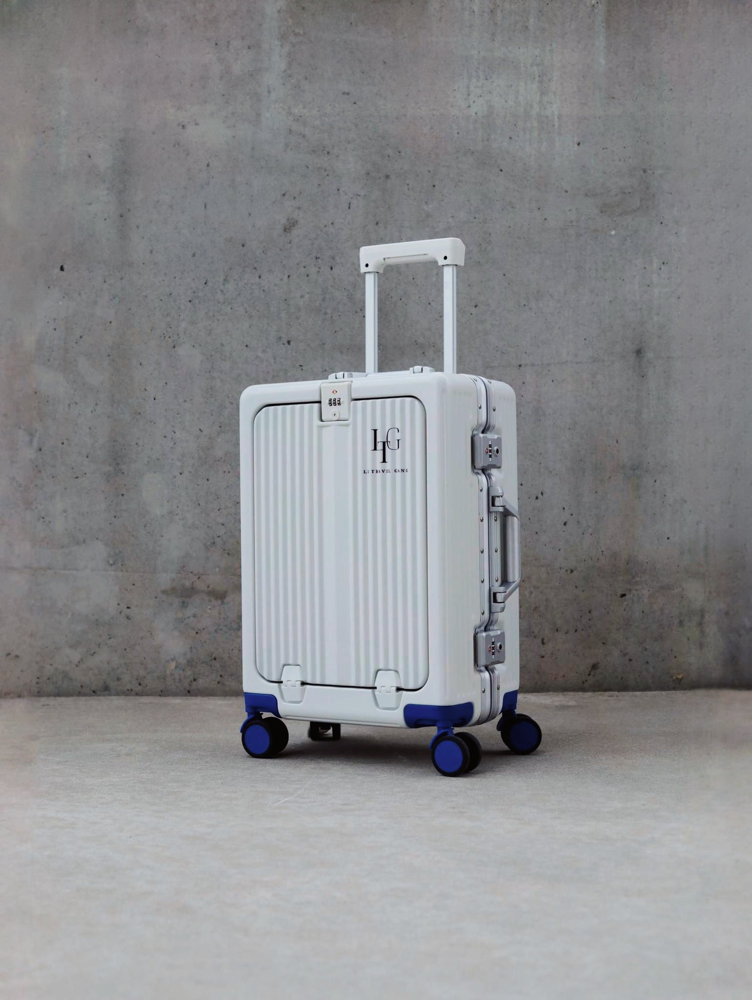 Valise cabine aluminium 55cm