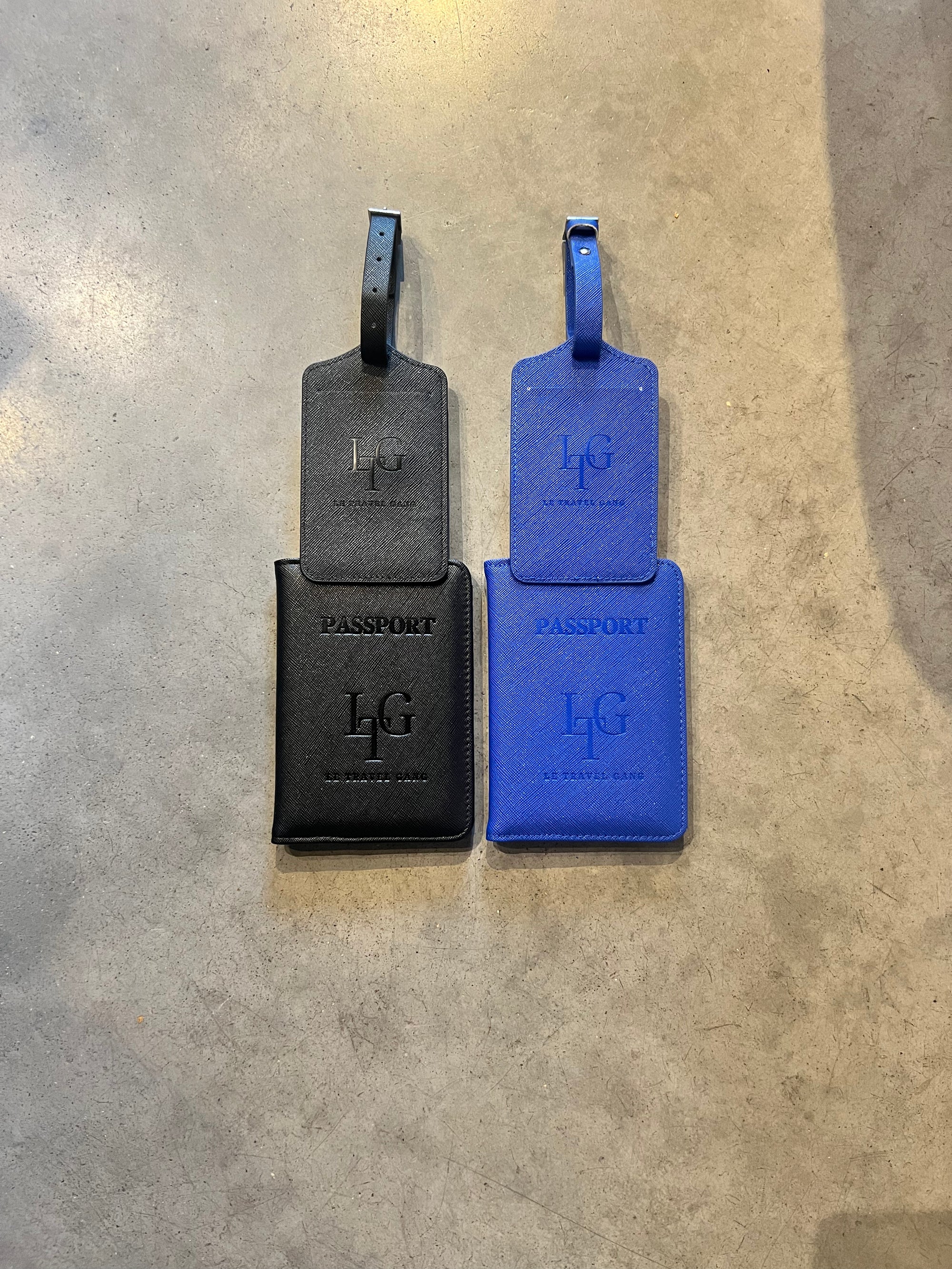 Etui passeport + Etiquette de bagage